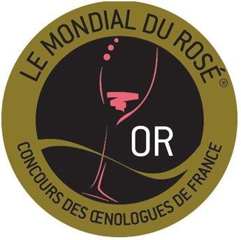 Vino premiado - Le Mondial du Rosé - Oro