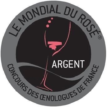 Vino premiado - Le Mondial du Rosé - Plata