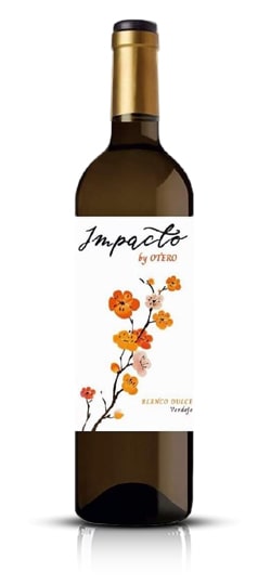 Botella de vino Impacto Blanco Dulce de Bodegas Otero