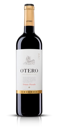 Botella de vino Otero Crianza 2017 Prieto Picudo de Bodegas Otero