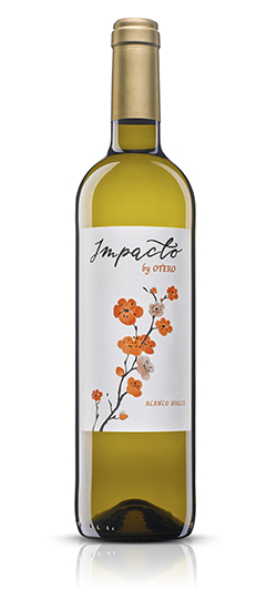 Botella de vino Impacto Blanco Dulce de Bodegas Otero